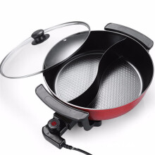 Large capacity non-stick pot 6L, all-in-one electric cauldron, 5 speeds, 220V, for 2-6 people (32cm)
