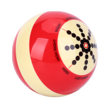 Tragbare Resin-Kugel für American Pool Acht-Ball, 57,2 mm
