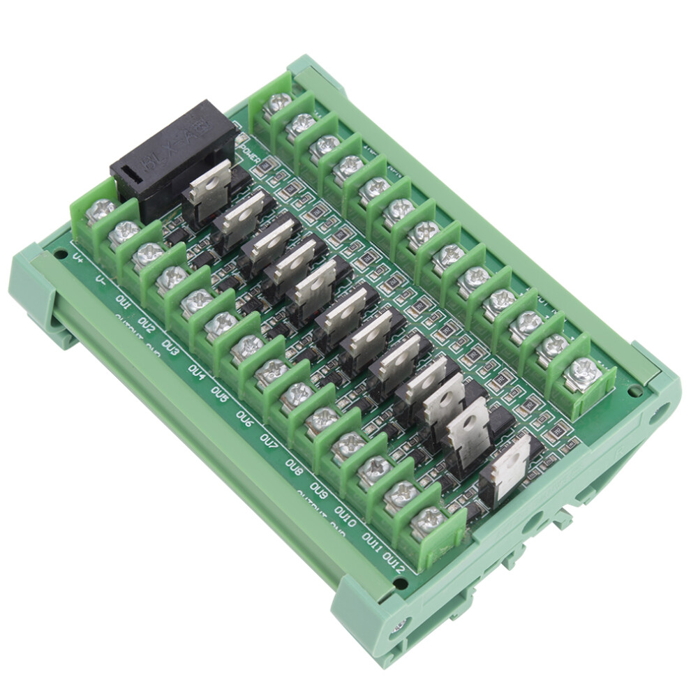 12-Channel Signal Amplifier Relay Module For Plc Npn Input Pnp Output Dc12-36V 5021362336878