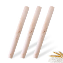 Ganmian Teigroller für asiatische Küche, Teigroller mit leicht zu reinigender, antihaftbeschichteter Oberfläche, handpoliertes Sandelholz, ideal