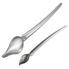 Professionelle Mehrzweck-Sprudellöffel, Schokoladen-Zeichenlöffel mit präzisen Stiftfilterlöffeln zum dekorativen Dosieren von Saucen in jeder
