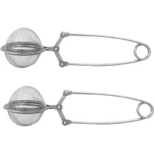Tee-Ei aus Edelstahl, ideal für die Zubereitung von losem Tee, aus ungiftigem und rostfreiem Material für eine perfekte Tasse Tee, einfach zu
