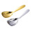 Stainsless Steels Serving Spoons Rice Paddle Spoons-Silver 2