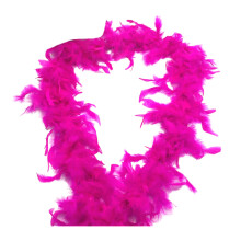 Bridal Shower Feather Boas Scarf Dancing Party-rose Red
