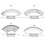 Protractor Milling Machine Part Angles-0 to 90 degree arc R 4