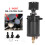Schwarzer Aluminium-Ölabscheider universal 500ml Luftabscheidersatz kit 4