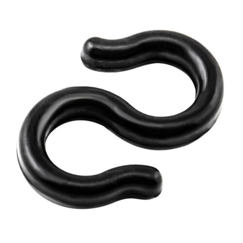 Black S-Hook Clips Hook Shifts Cable Brake Gear Cable-50pcs 1