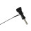 Transport Double Looped End Black Coated Stainless Braided 4