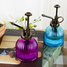 Antike-Design 230ml Glas-Sprühflasche mit Kunststoffdeckel, 16,5 cm hoch