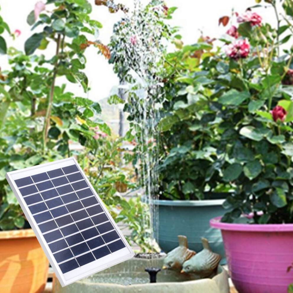 Solar Panel Mini Pump Ph1005 10V 5W For Pool Fountain & Water Circulation 5031362339212