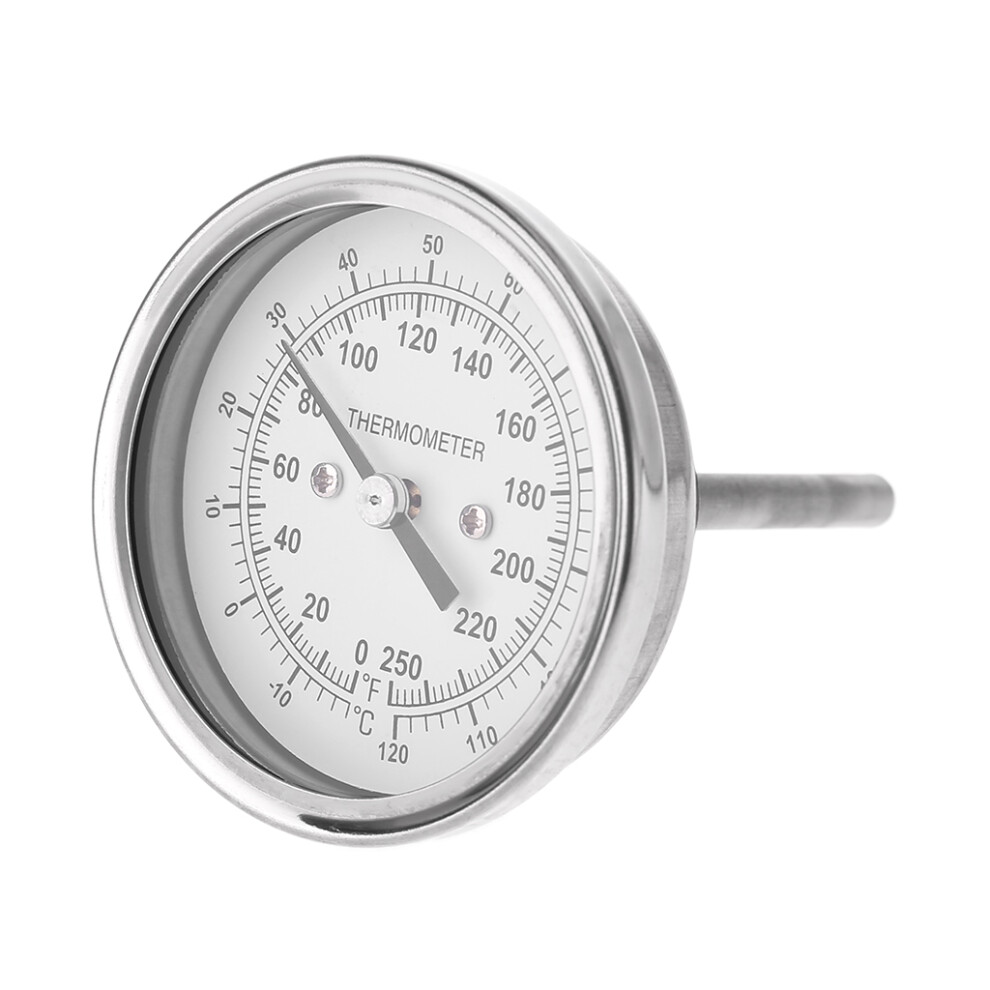 Bimetal BBQ Smoker Grill Meat Thermometer Temperature Gauge