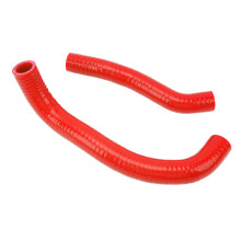 2 Stück Rote Silikonschlauch-Kit für Kühlerflüssigkeit für ATV DVX-400 2007-2008