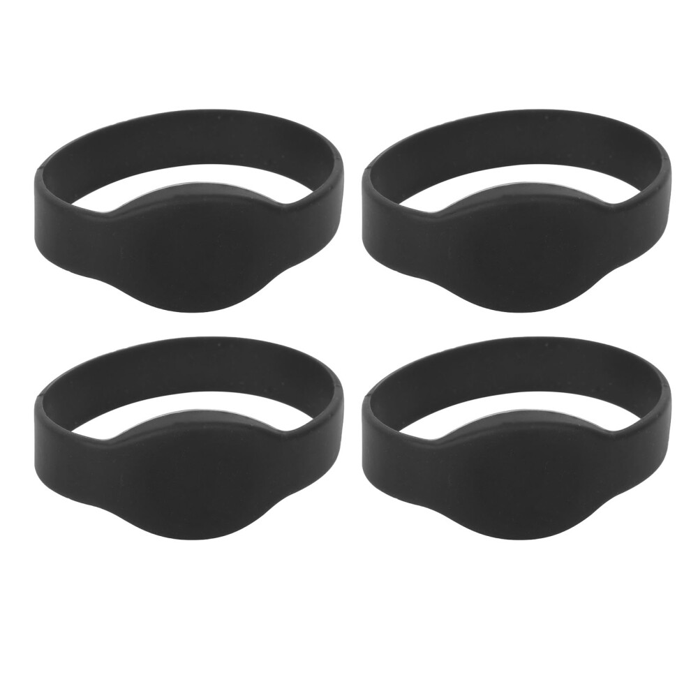 125Khz Black Rfid Wristband - Waterproof Id Card For Gym & Pool 3601362339738