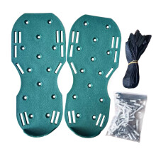 Aerator Shoes, Lawn Shoes with Spikes, Sandals with Adjustable Straps Heavy-Duty Tool for Soil Yard Landscaping Floor Seeding Maintenance Green