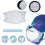 50PCS Disposable Face Mask Filter Pads, 3-Layer, Breathable, 12.5x12cm 1