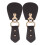 2St PU Toggle Knopen Voor Dames Jas Met Verstelbare Taille 1