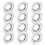 20Pièces Cache Sprinkler Inoxydable Pour Plafond Design Décoratif 1