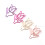 40Pièces Petits Clips Métalliques Couleurs Pour Notes 5