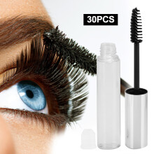 30 Stück 10ML nachfüllbare Plastik-Mascara-Tuben, Wimperncreme-Container