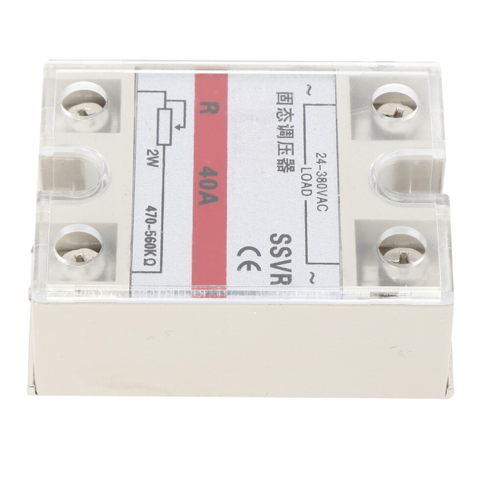 Ssvr-40A Relay Module 24-380Vac Impact-Resistant & Flame-Retardant 3401362343137