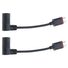 Universele Type C-kabel Zonnepanelen Cameraladers-Zwart