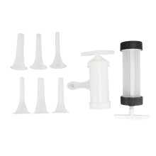Insaccatrice manuale, insaccatrice in plastica per la produzione di salsicce fatte in casa, grande capacità, ben sigillata, maniglia ergonomica,