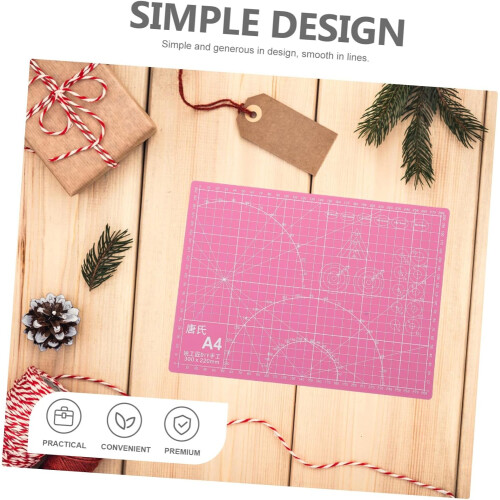 Safety PVC Cutting Plate Double-Sided Cutting Mat for Crafts Engraving Mat Scale for Projects 2