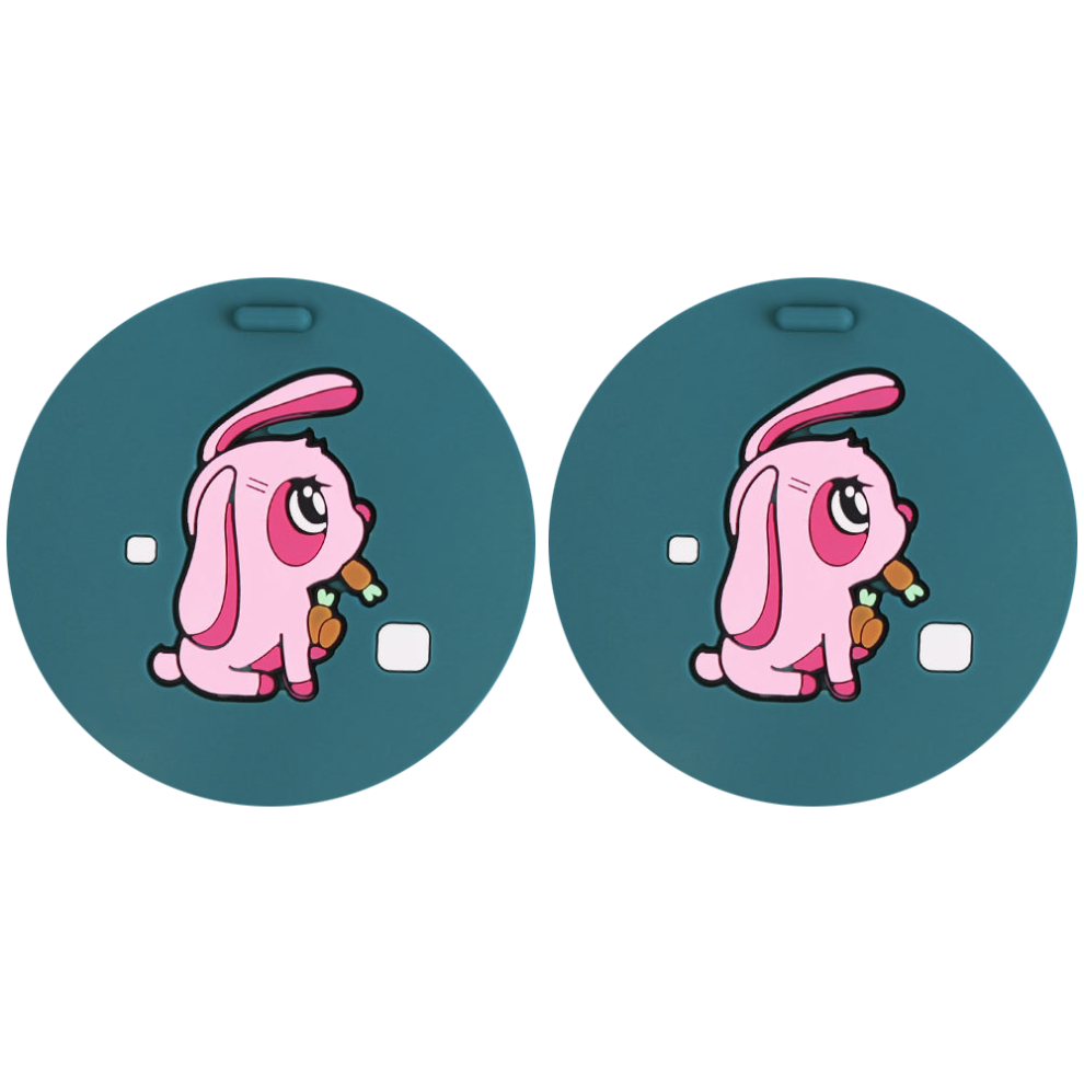 Refresh Aged Seats With Cartoon Kangaroo Summer Surfing Inspired Car Coasters, Anti-Slip Neoprene Rubber Liners For Drink Protection In Vehicles Truck 9055394205181