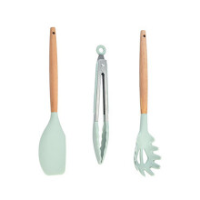 Utensílio essencial do chef, espátula de silicone antiaderente para cozinha, resistente a altas temperaturas, confortável ao toque para