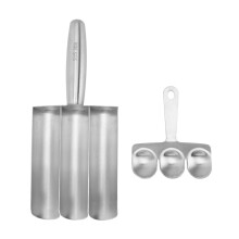 Strumento per fare polpette in acciaio inossidabile, facile da usare, design 3 in 1 per fare polpette di dimensioni uniformi, polpette di pesce,