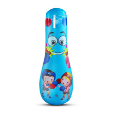 Free Standing Punch Bag Children Toys For Boxing Inflatable Bag PVC Thickened Standing Sandbag Tumbler Column Sports Hitting Posts