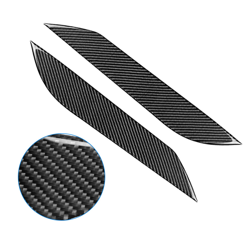 Carbon Fiber Headlight Eyebrow Trim For Nissan 350Z 2003-2009 3191362348637