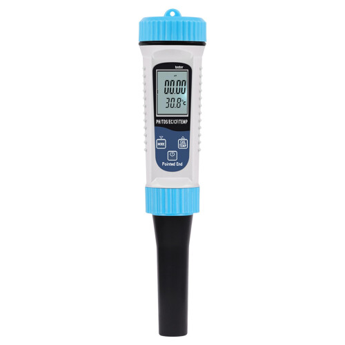 5 in 1 Meter Acidity Tester Digital Meter for Water/Temp Tester Accuracy for Testing