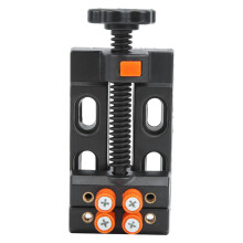 DIY Model Making, Universal Mini Drill Press Tools For Garage Hobby Work, ABS Plastic Durable, Quick Slide Button For Easy Adjustments, Holding Small