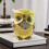 Owl Statue Home Decors Owl Figurine for-White 4
