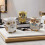 Owl Statue Home Decors Owl Figurine for-White 2