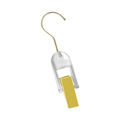 Modern Scarf Holder With Electroplated Steel Hook For-4