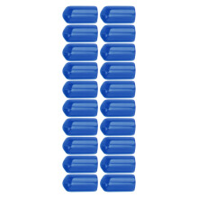 Robuste 6 mm Blaue Bremsstaubkappen für universelle Fahrzeugssysteme - 20 Stück