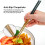 Κομψά Chopsticks από ανοξείδωτο ατσάλι, επαναχρησιμοποιούμενα Chopsticks με άνετη λαβή, 2