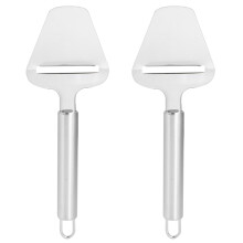 Gesunder Käsehobel, langlebiger Edelstahlhobel mit scharfer, abgewinkelter Klinge, ergonomischem Griffdesign für halbfeste und harte Käsesorten,