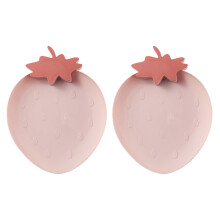 Mooi aardbeivormig uiterlijk, holle bodem voor snelle droging, houder voor eetstokjes die je bestek georganiseerd en hygiënisch houdt.