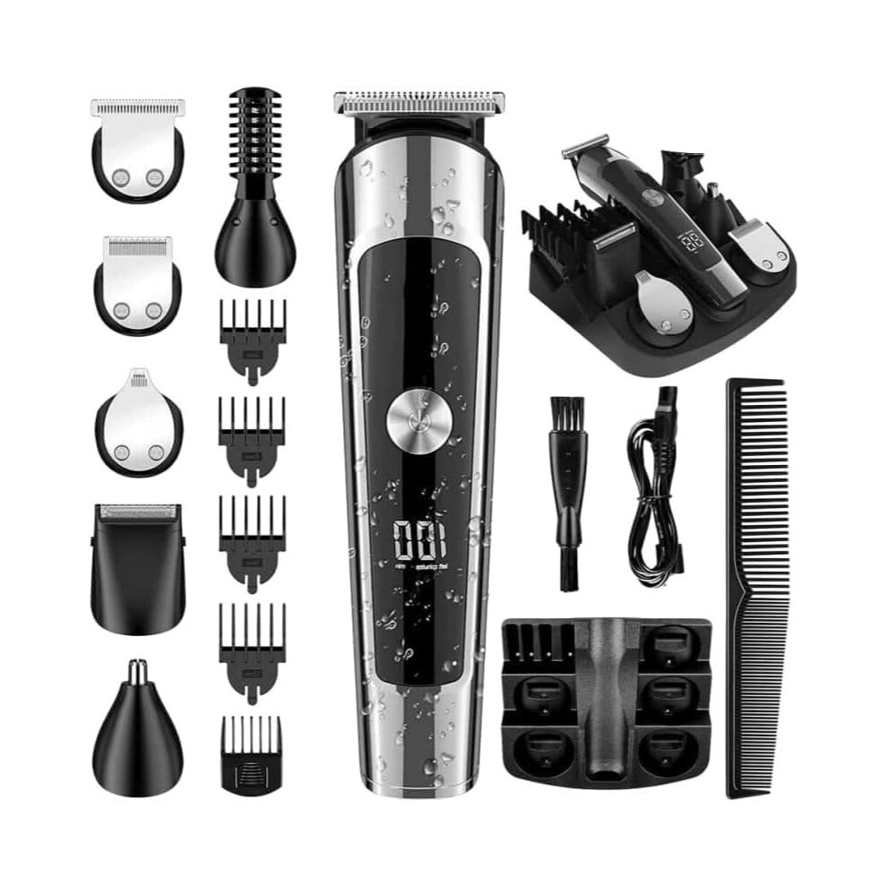 Sekoda Hair Clipper 6 - in - 1 Cordless Beard Trimmer for Men - Electric Shavers & Hair Clippers, Groom Mustache, Body, Nose & Ear Hair