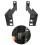 Tool Easy 1U Rack Depth Extender Set Easy Installation Enhances 2
