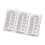 Effortlessly Knitting Stitching Measure Tool Sturdy Plastic-3 1