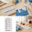 Effortlessly Knitting Stitching Measure Tool Sturdy Plastic-3 3