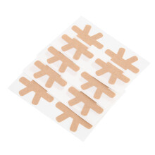 Korrektursticker für eingewachsenen Zehennagel, Clip 5x2,9x2,7 cm, hautfarben