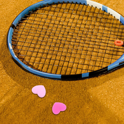 4 Hartvormige Siliconen Tennisracket Trillingdemper 2