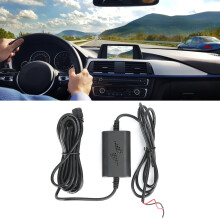 12V/24V to 5V 2.5A Car Hardwire Kit, 3M Mini USB Cable
