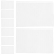 50St Slanke Transparante Kaartbeschermers PVC Sleeve Voor Id En Kaart