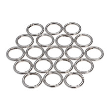 20 Stuks Zinklegering Open Jump Ring 4,0X28Mm Gepolijst ( )